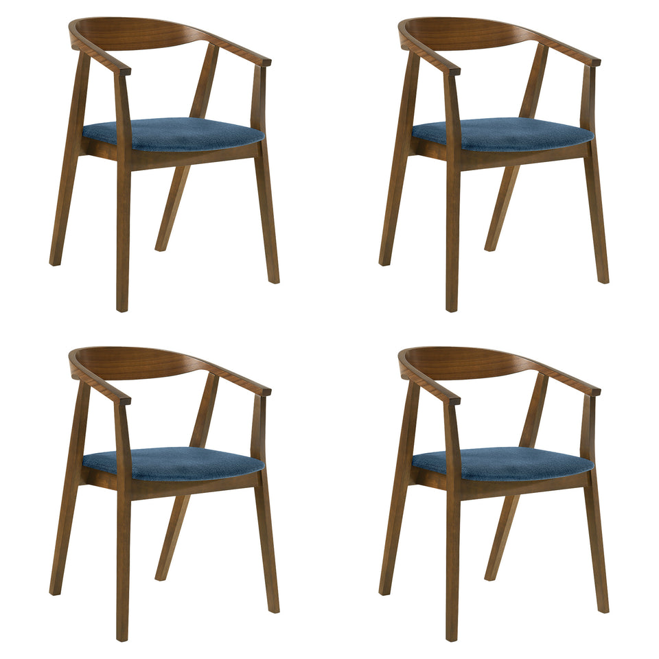 Santana Wood Dining Chair - Set of 4