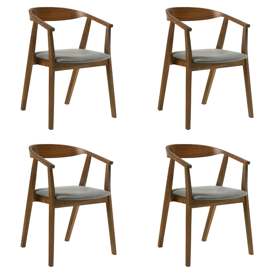 Santana Wood Dining Chair - Set of 4