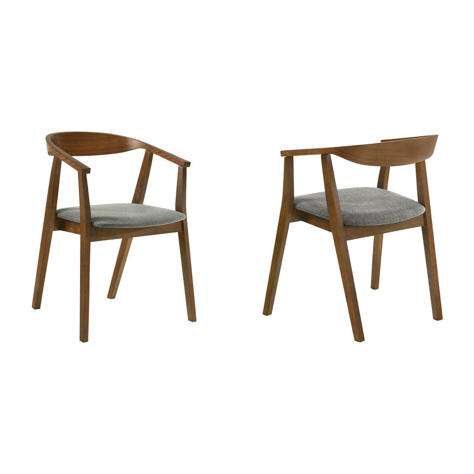 Santana Wood Dining Chair - Set of 2