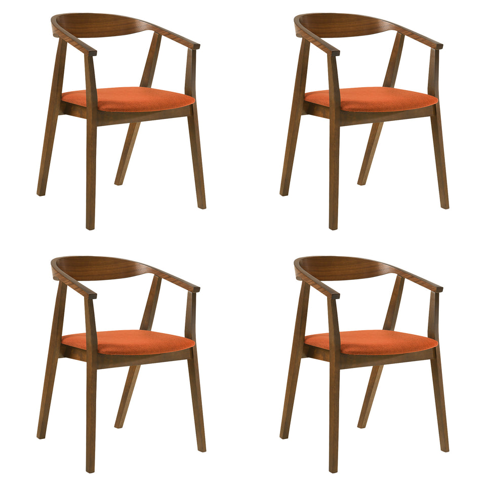 Santana Wood Dining Chair - Set of 4
