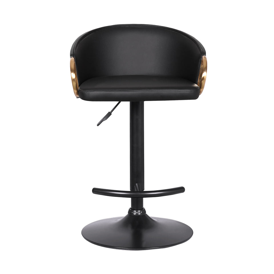 Solstice Adjustable Upholstered Barstool
