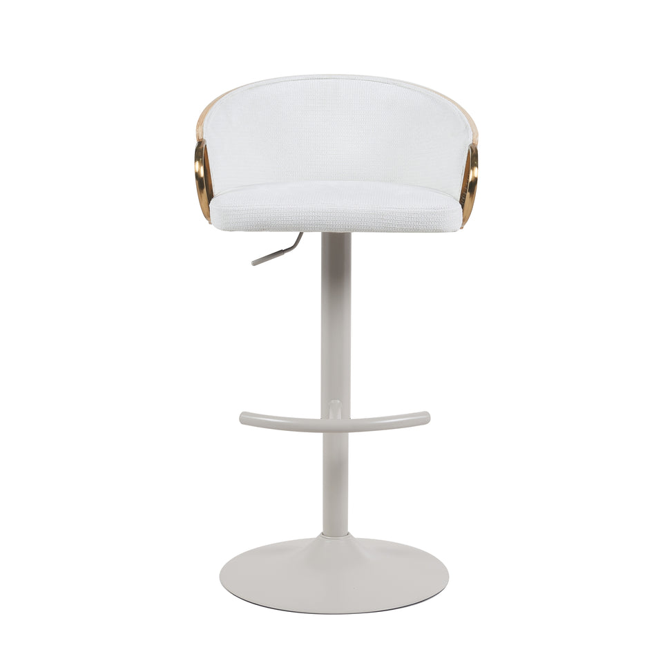 Solstice Adjustable Upholstered Barstool