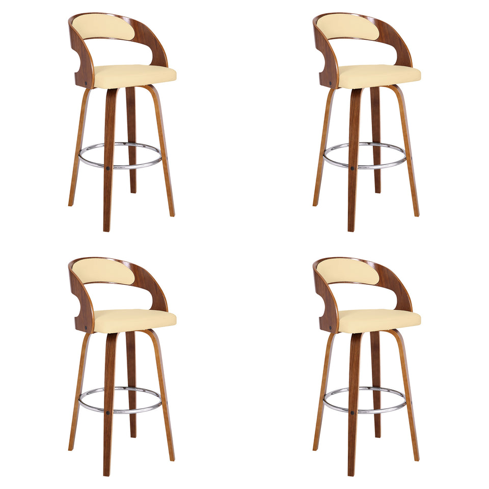 Shelly Swivel Bar Stool - Set of 4