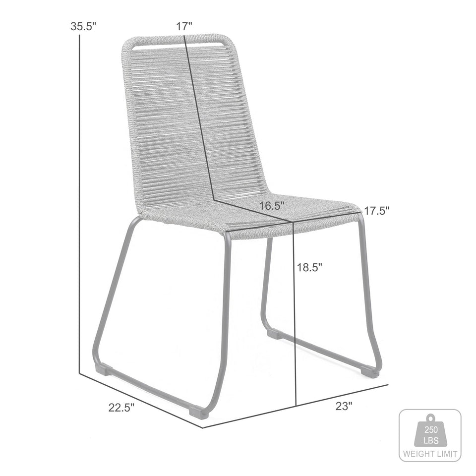 Shasta Outdoor Dining Chair - Set of 2