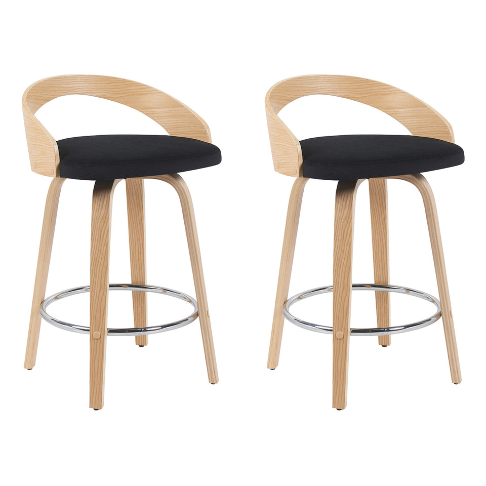 Sonia Swivel Bar Stool - Set of 2