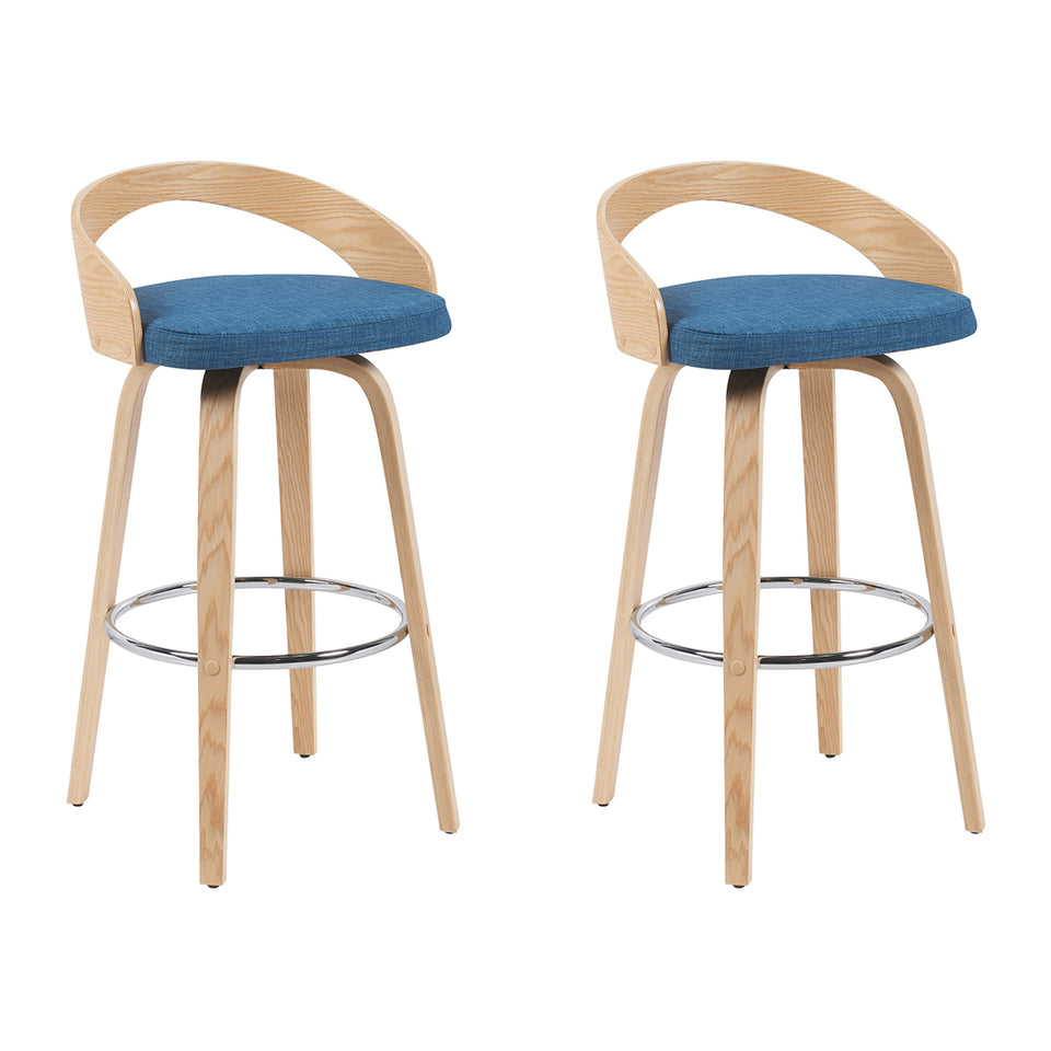 Sonia Swivel Bar Stool - Set of 2
