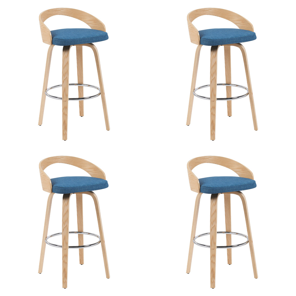 Sonia Swivel Bar Stool - Set of 4