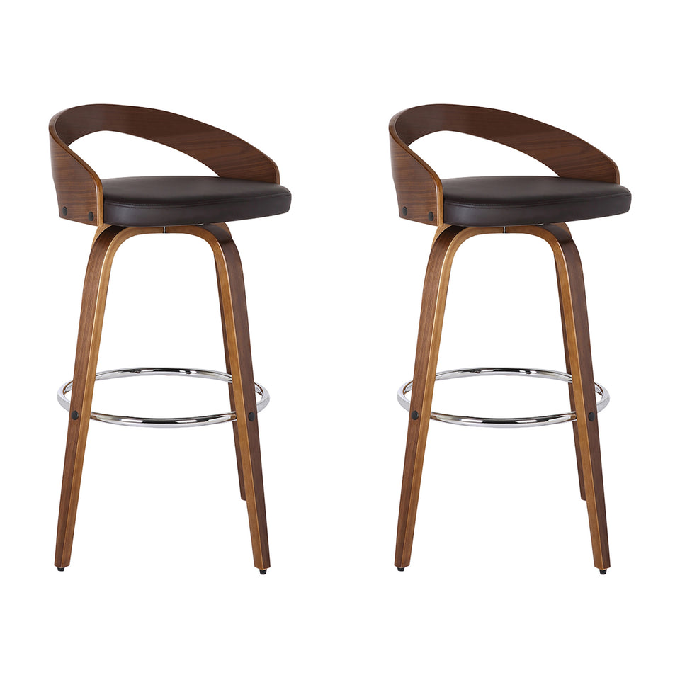 Sonia Swivel Bar Stool - Set of 2
