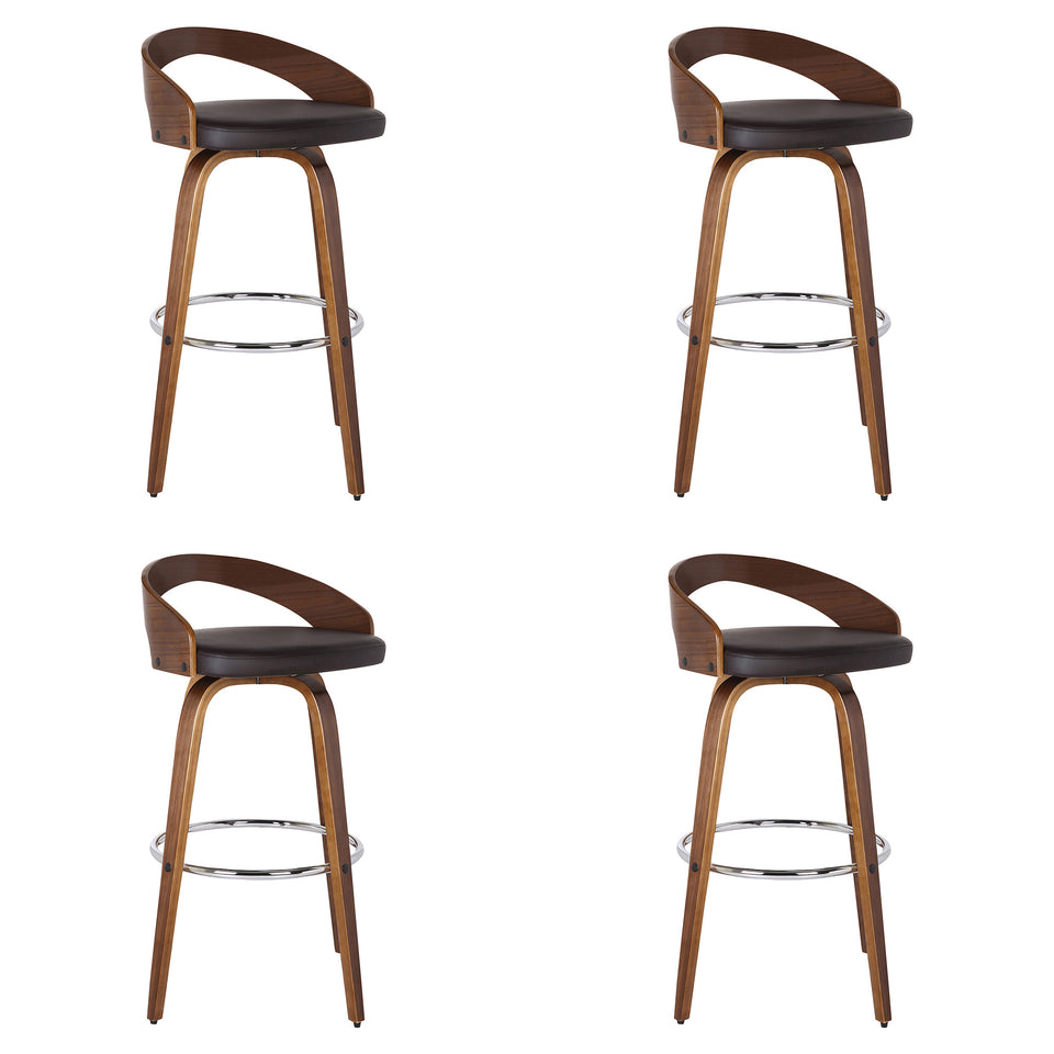Sonia Swivel Bar Stool - Set of 4