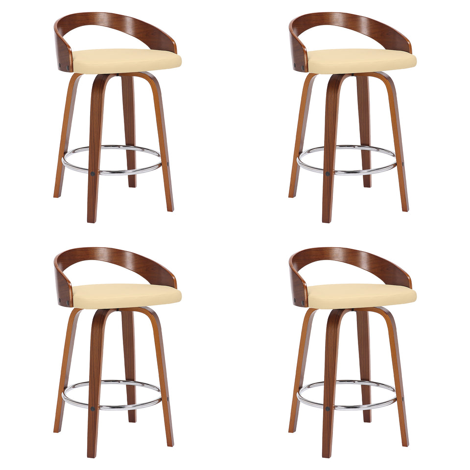 Sonia Swivel Bar Stool - Set of 4