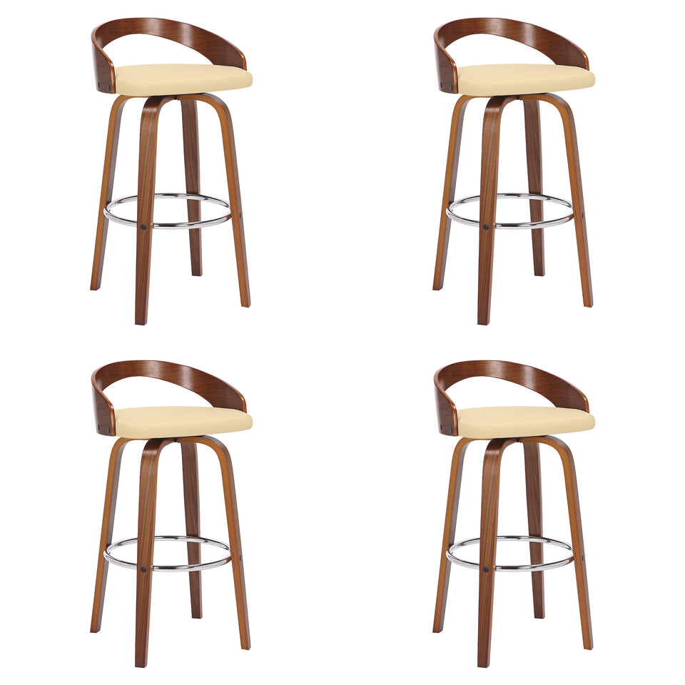 Sonia Swivel Bar Stool - Set of 4