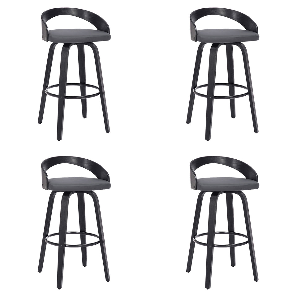 Sonia Swivel Bar Stool - Set of 4