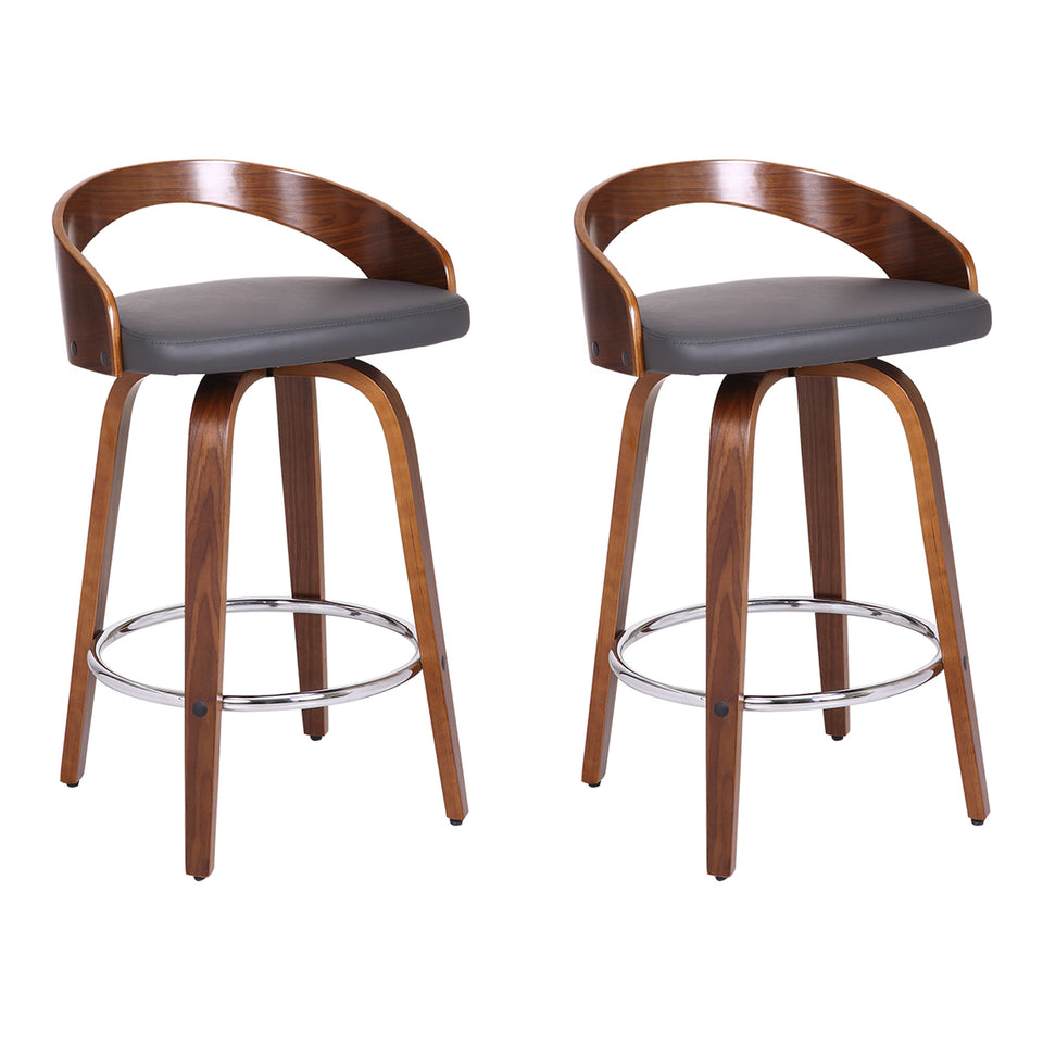 Sonia Swivel Bar Stool - Set of 2