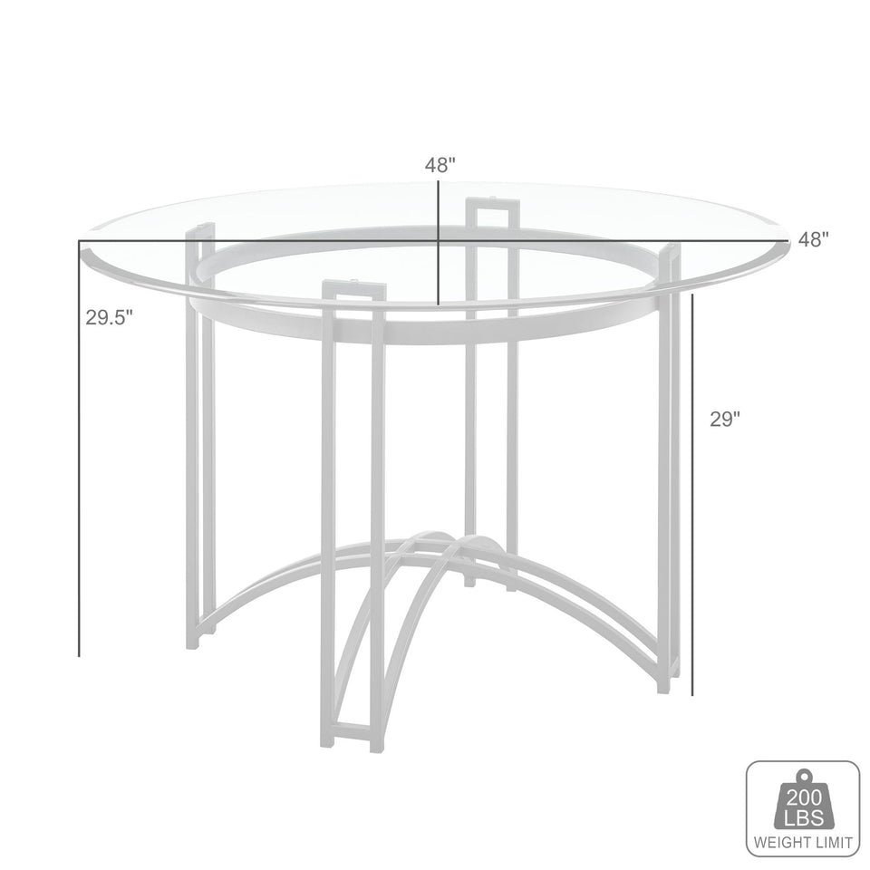 Tibet Glass Dining Table
