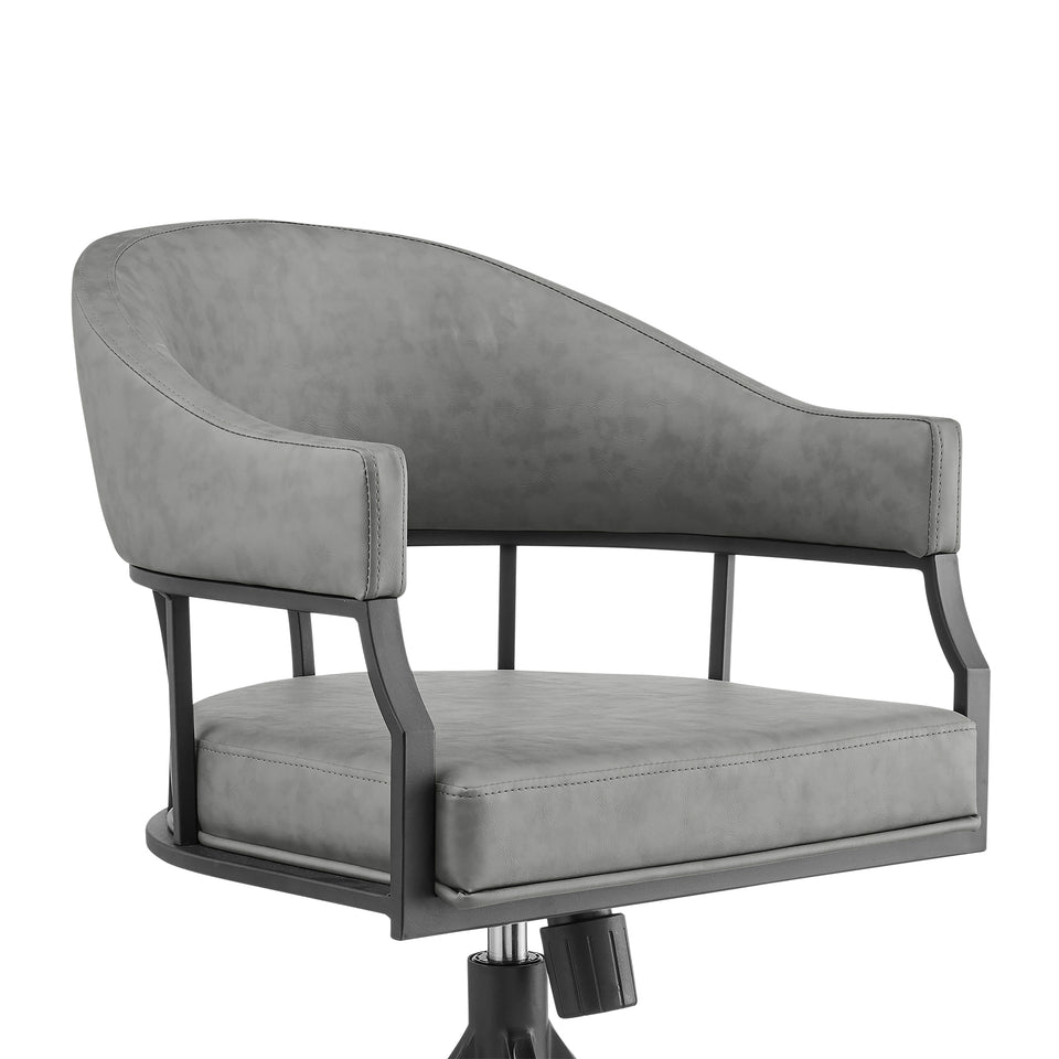 Tibet Swivel Tilt Rolling Dining Chair