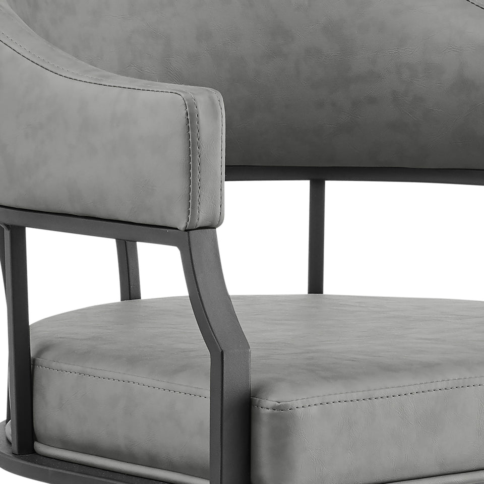 Tibet Swivel Tilt Rolling Dining Chair