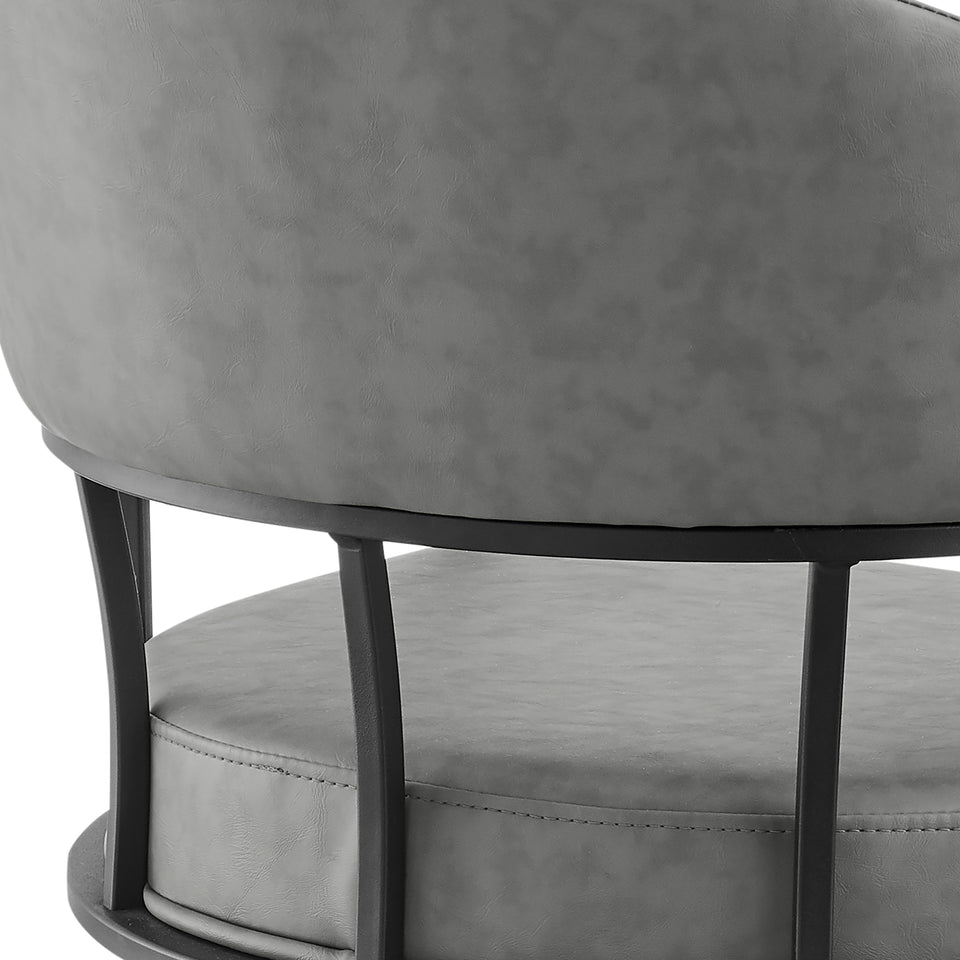 Tibet Swivel Tilt Rolling Dining Chair