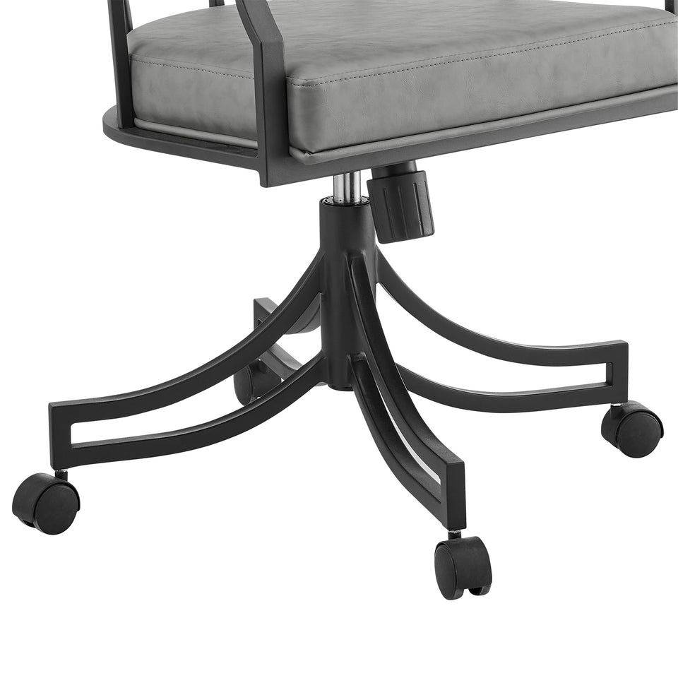 Tibet Swivel Tilt Rolling Dining Chair