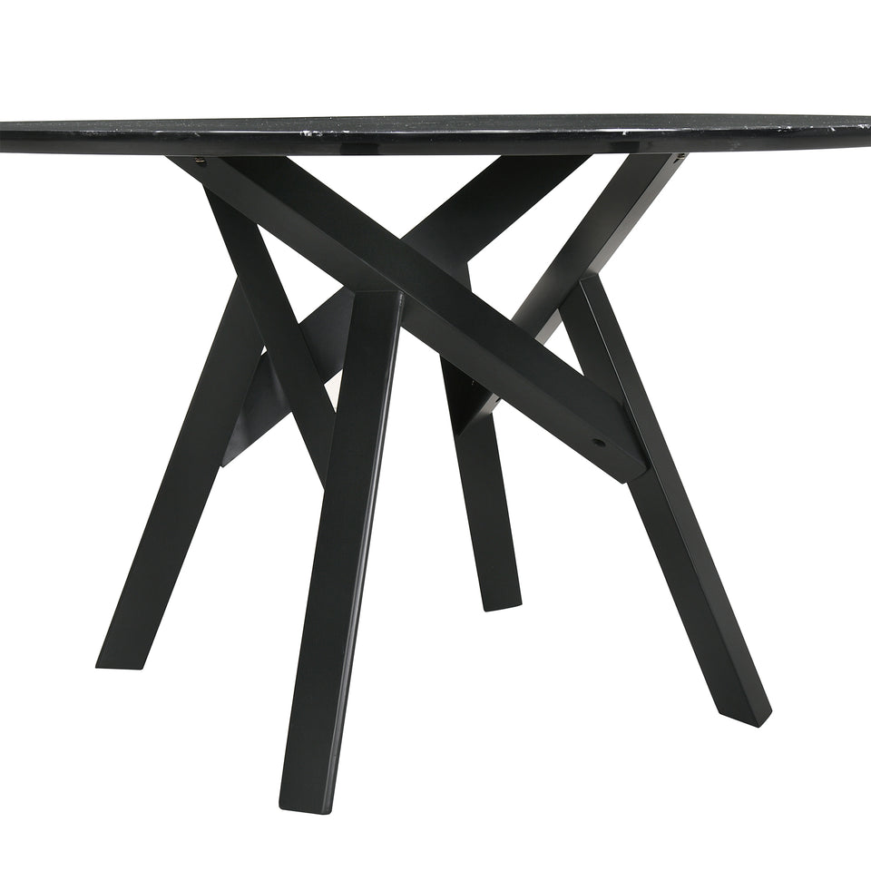 Venus 54" Mid-Century Modern Dining Table