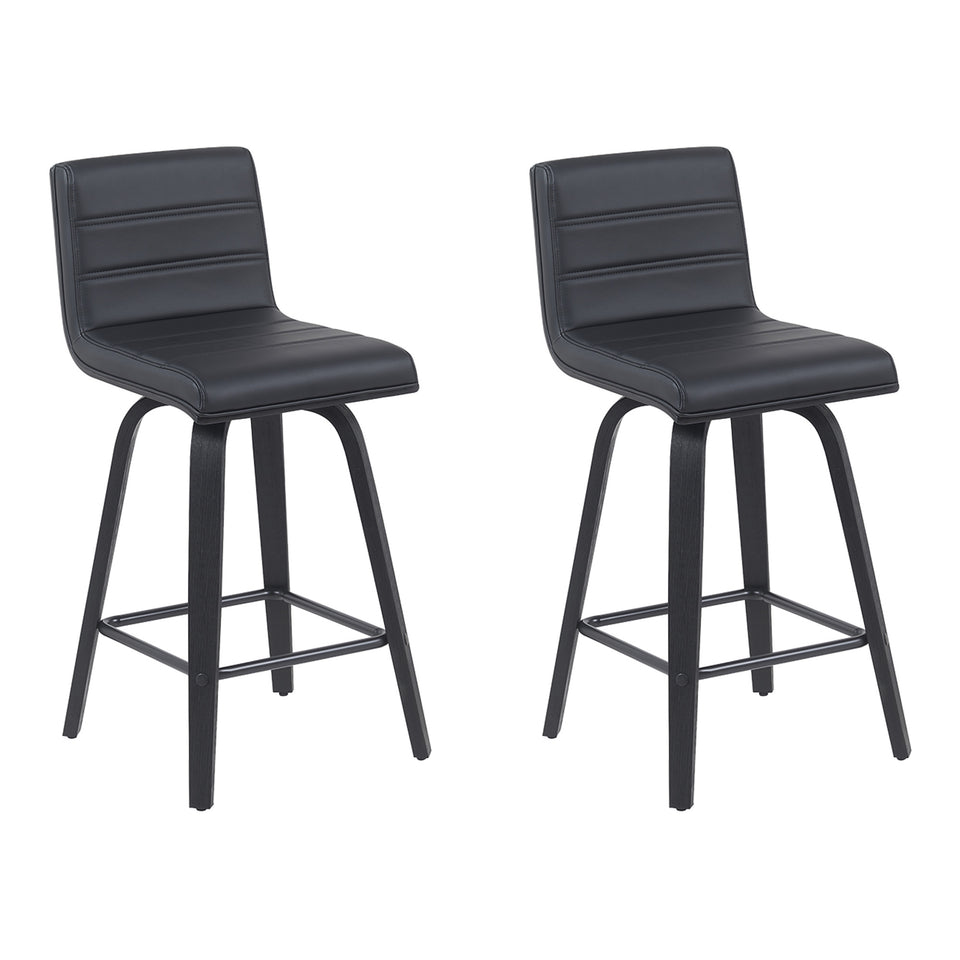 Vienna Swivel Counter Stool - Set of 2