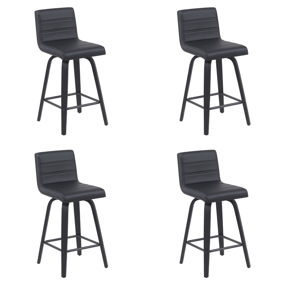 Vienna Swivel Counter Stool - Set of 4