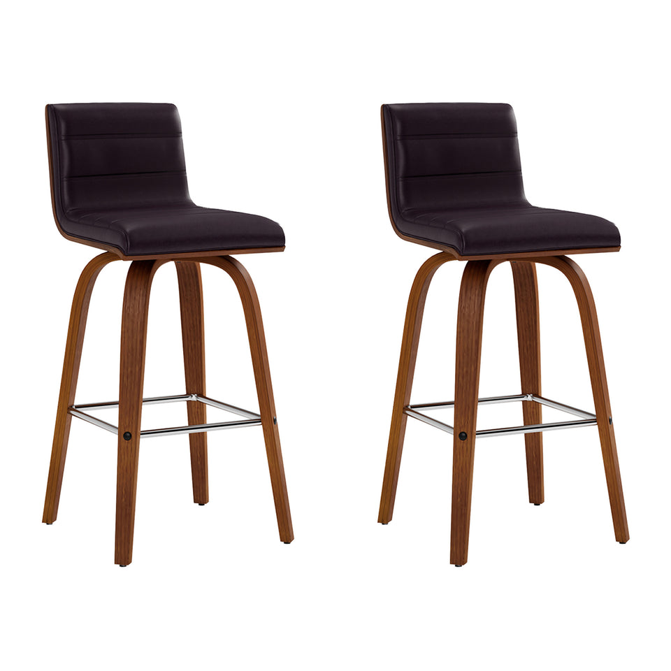 Vienna Swivel Counter Stool - Set of 2