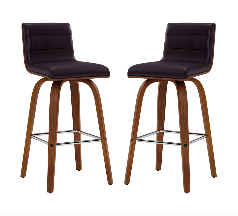 Vienna Swivel Counter Stool - Set of 2