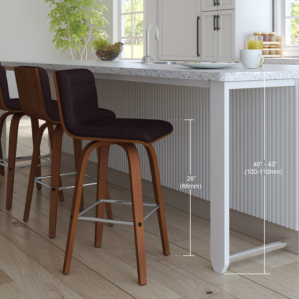 Vienna Swivel Counter Stool