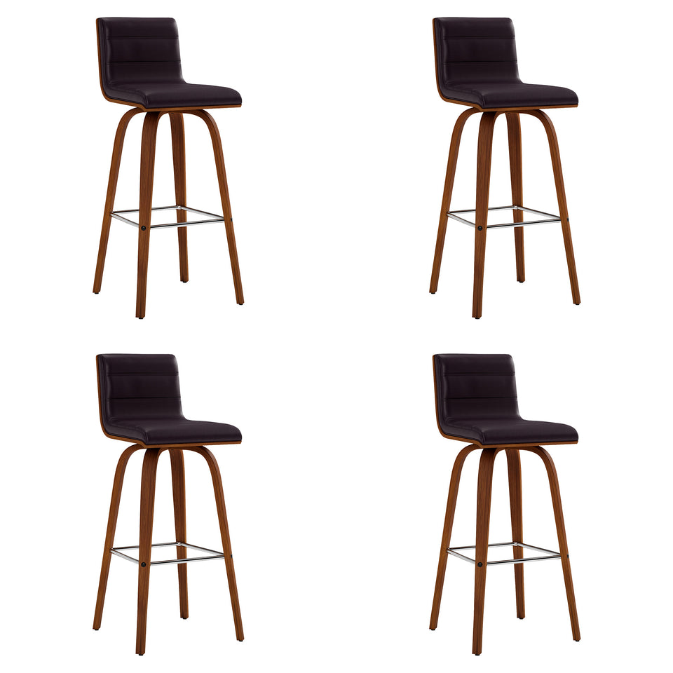 Vienna Swivel Bar Stool - Set of 4