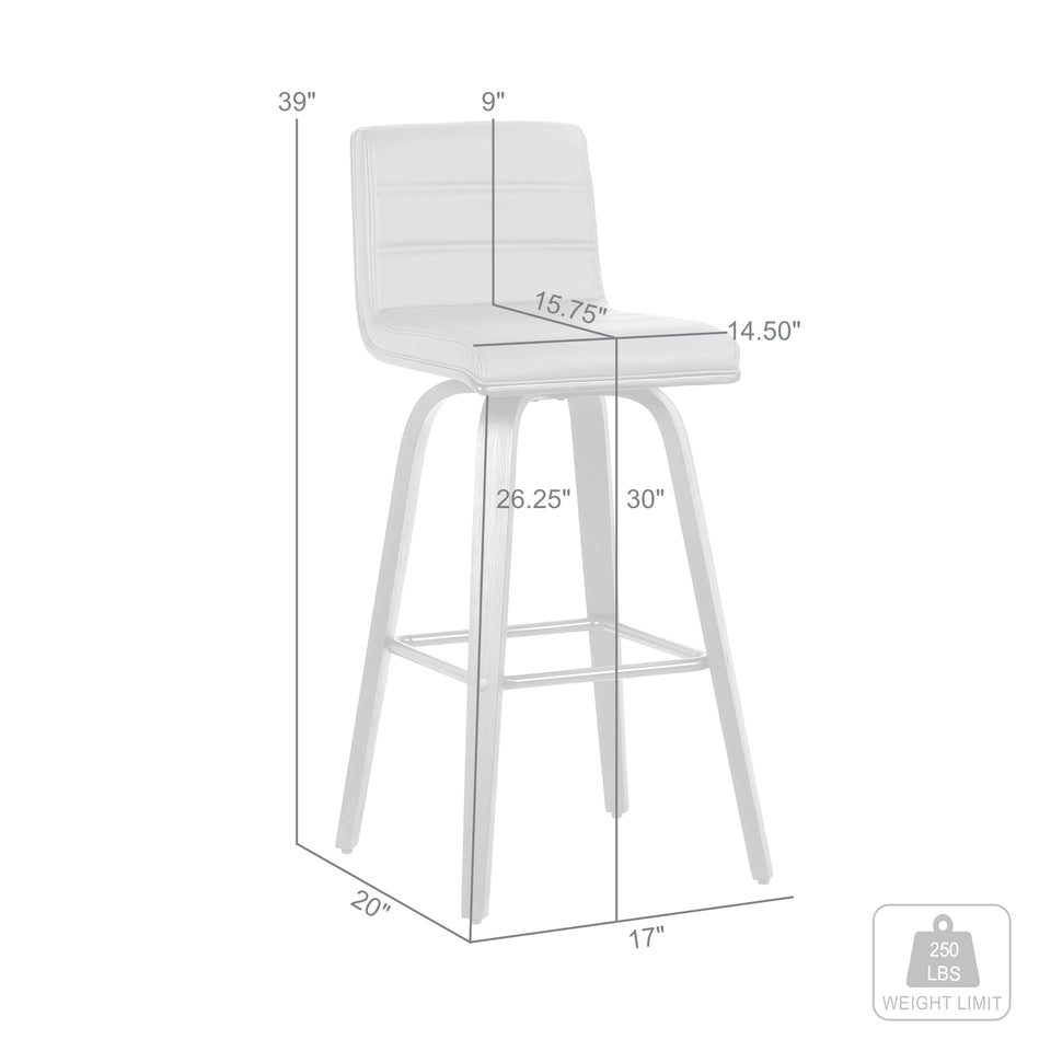 Vienna Swivel Bar Stool