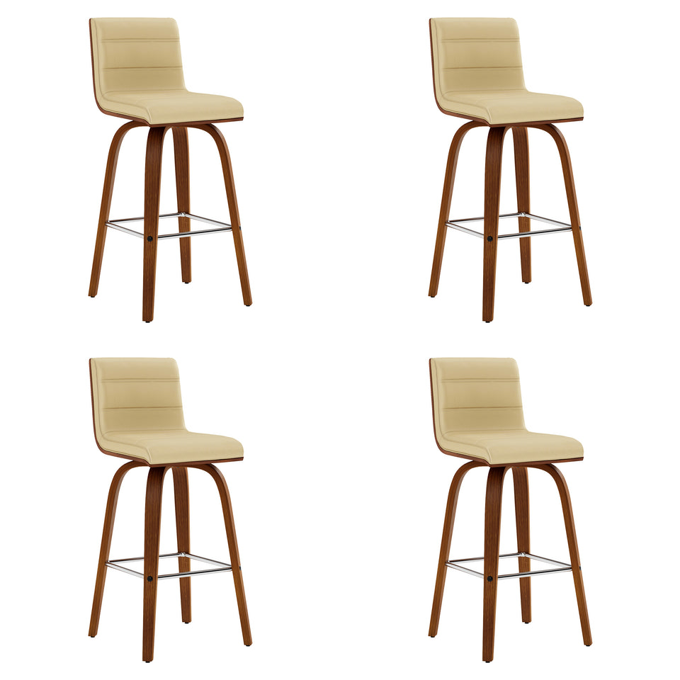 Vienna Swivel Counter Stool - Set of 4