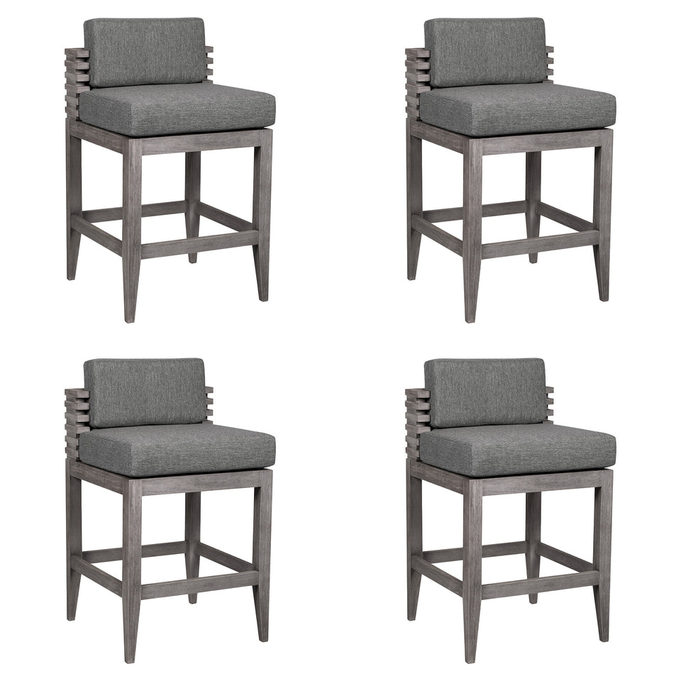 Vivid Outdoor Bar Stool - Set of 4