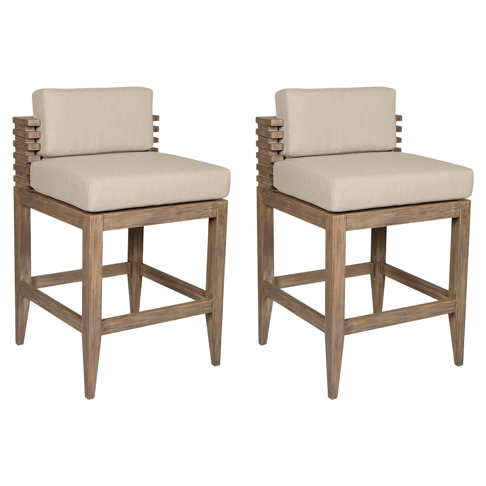 Vivid Outdoor Counter Stool - Set of 2