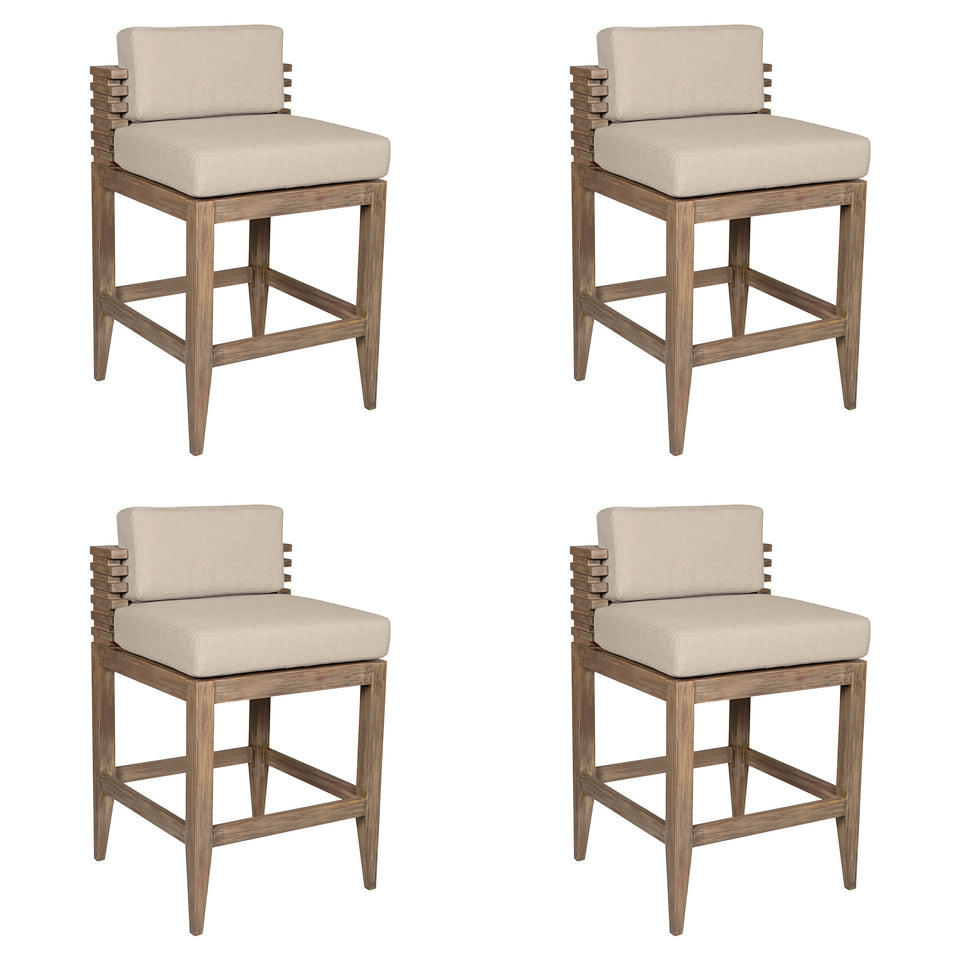 Vivid Outdoor Bar Stool - Set of 4