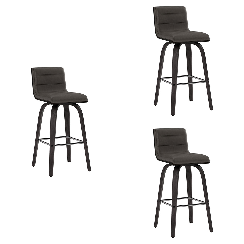 Vienna Swivel Counter Stool - Set of 3