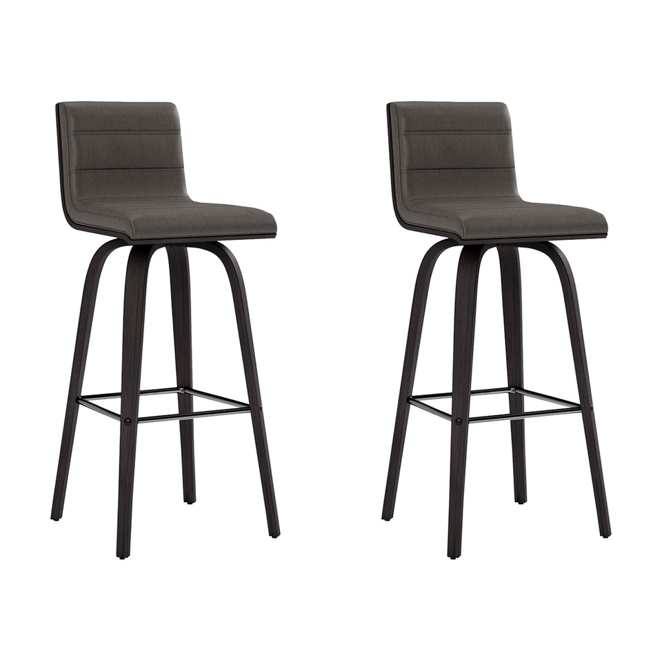 Vienna Swivel Bar Stool - Set of 2