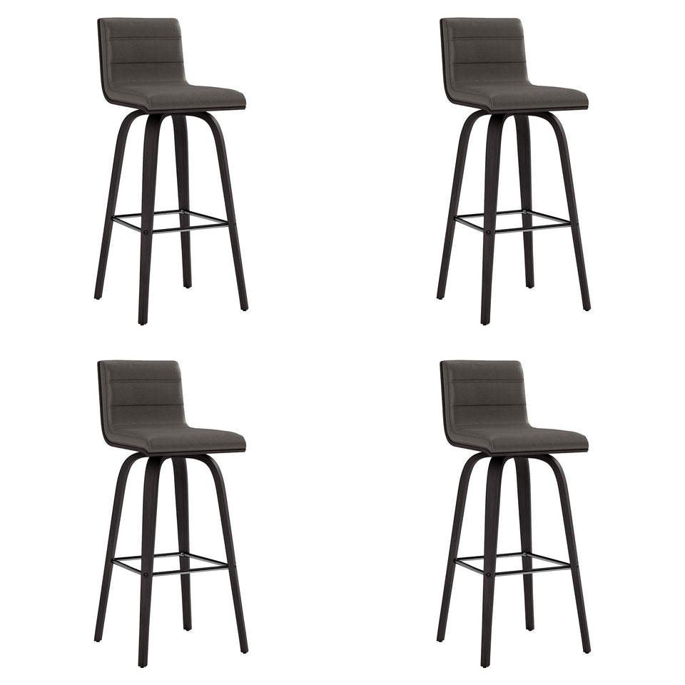 Vienna Swivel Bar Stool - Set of 4