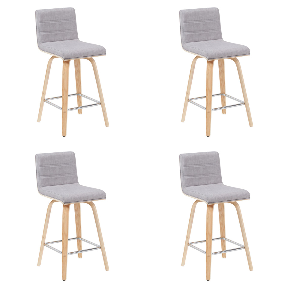 Vienna Swivel Counter Stool - Set of 4