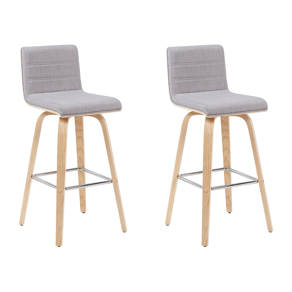 Vienna Swivel Bar Stool - Set of 2