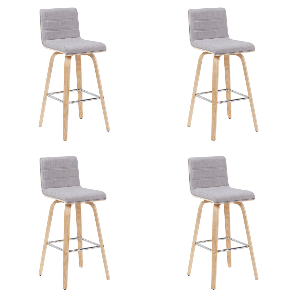 Vienna Swivel Bar Stool - Set of 4