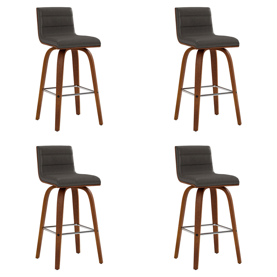 Vienna Swivel Bar Stool - Set of 4