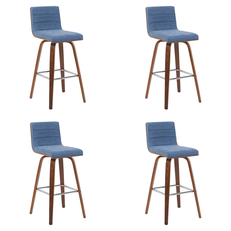 Vienna Swivel Bar Stool - Set of 4