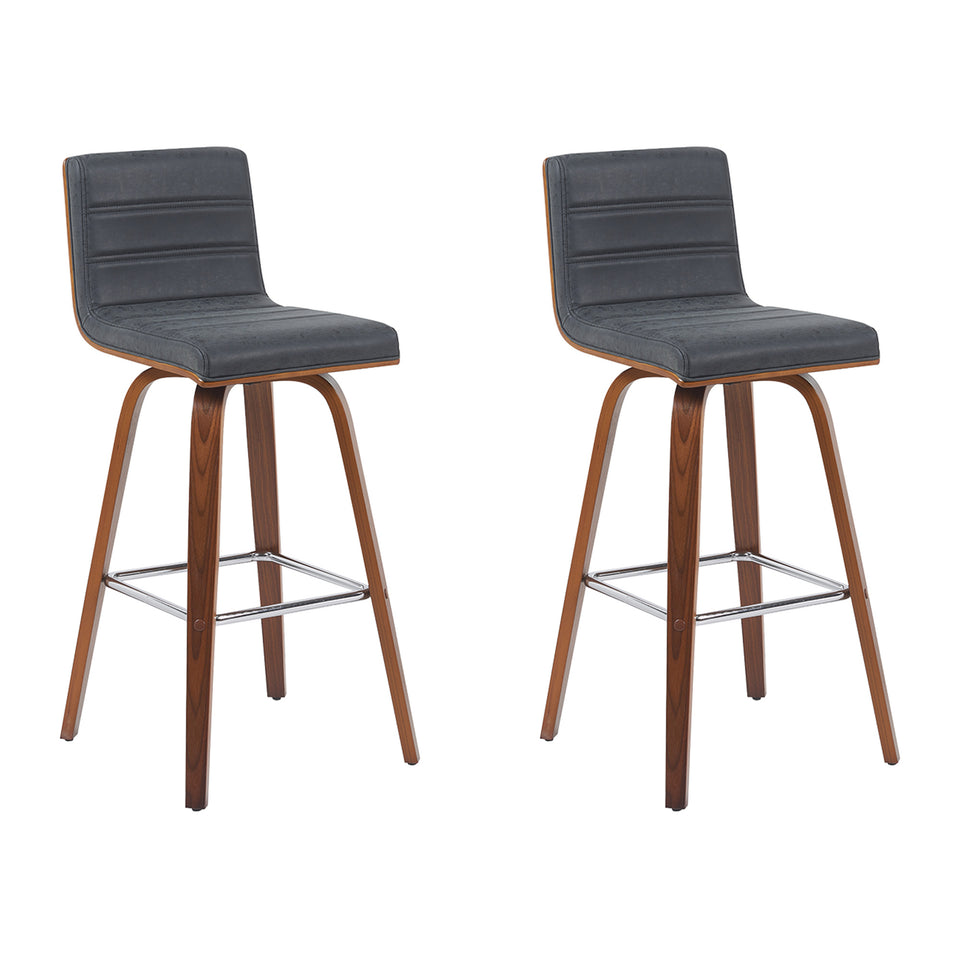 Vienna Swivel Bar Stool - Set of 2