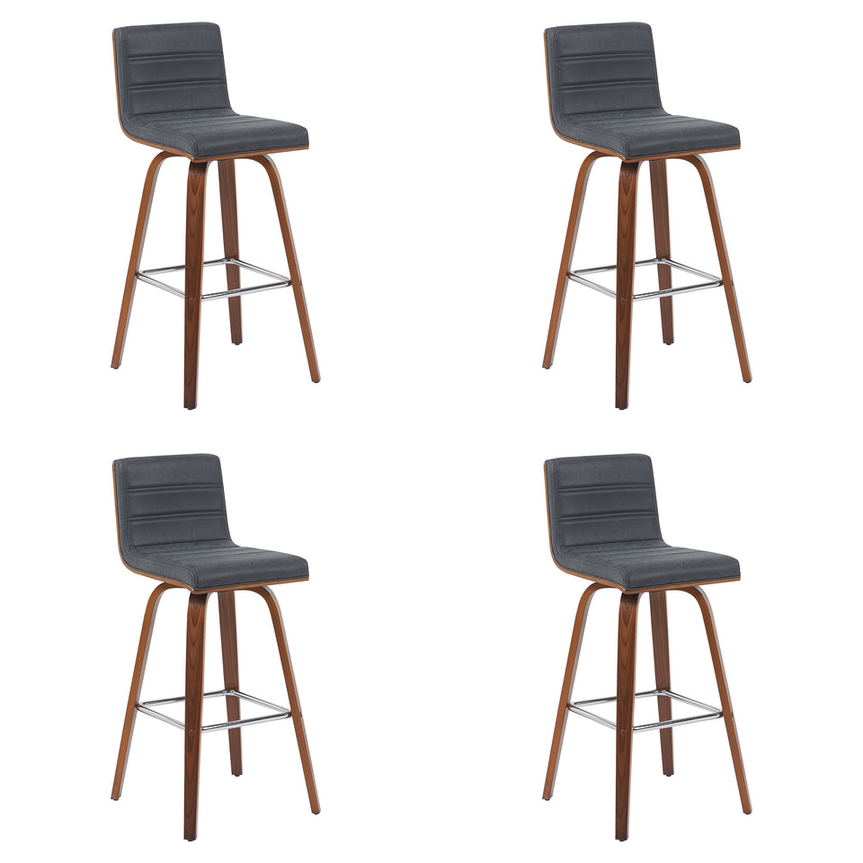 Vienna Swivel Bar Stool - Set of 4