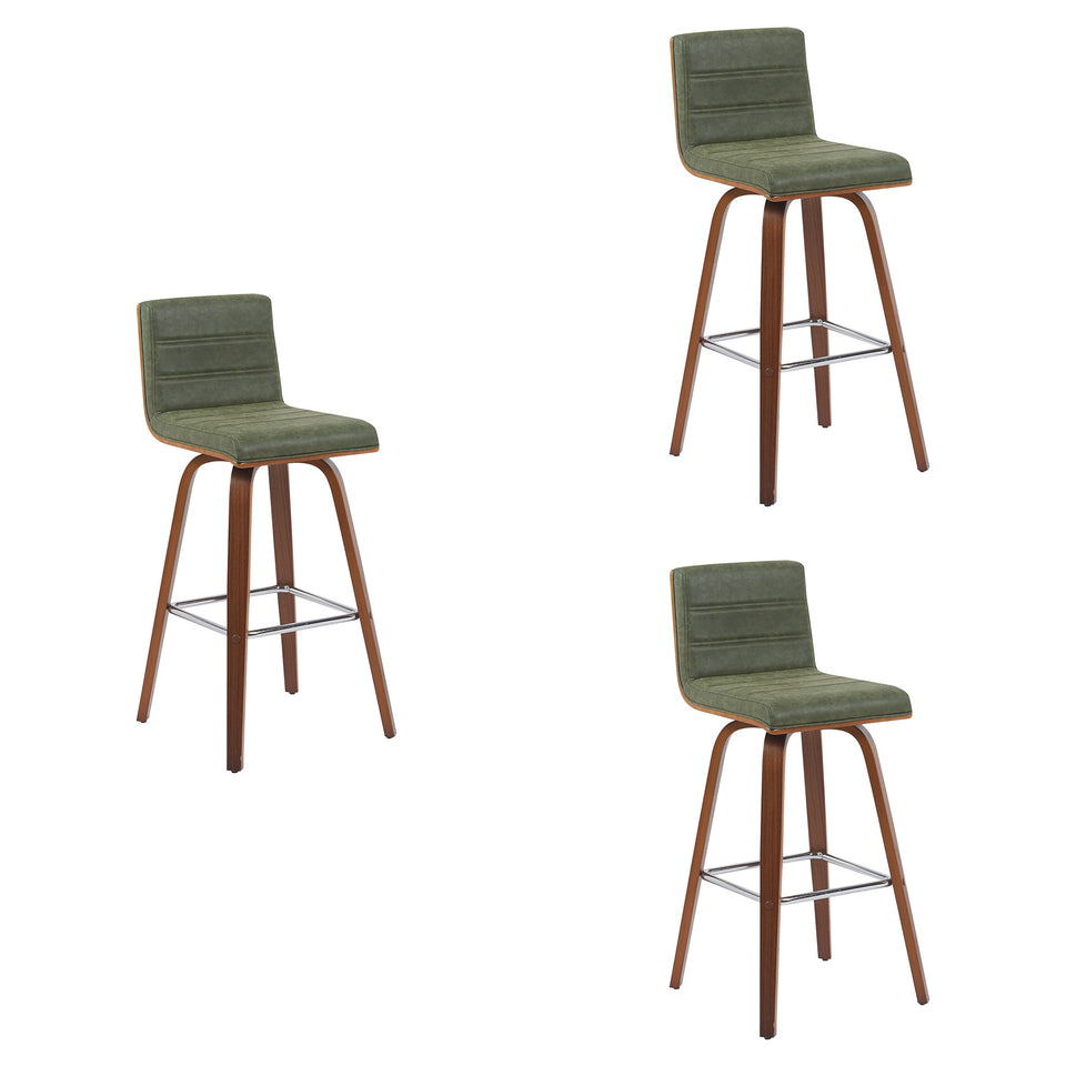 Vienna Swivel Bar Stool - Set of 3
