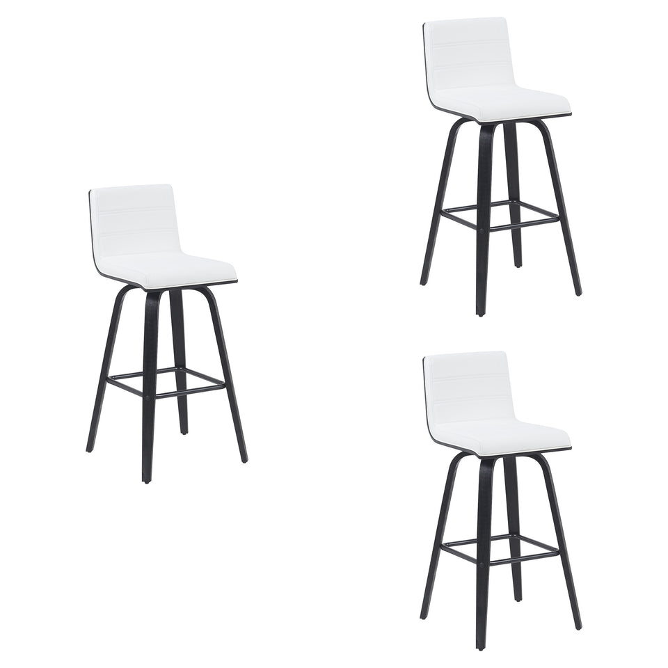 Vienna Swivel Bar Stool - Set of 3
