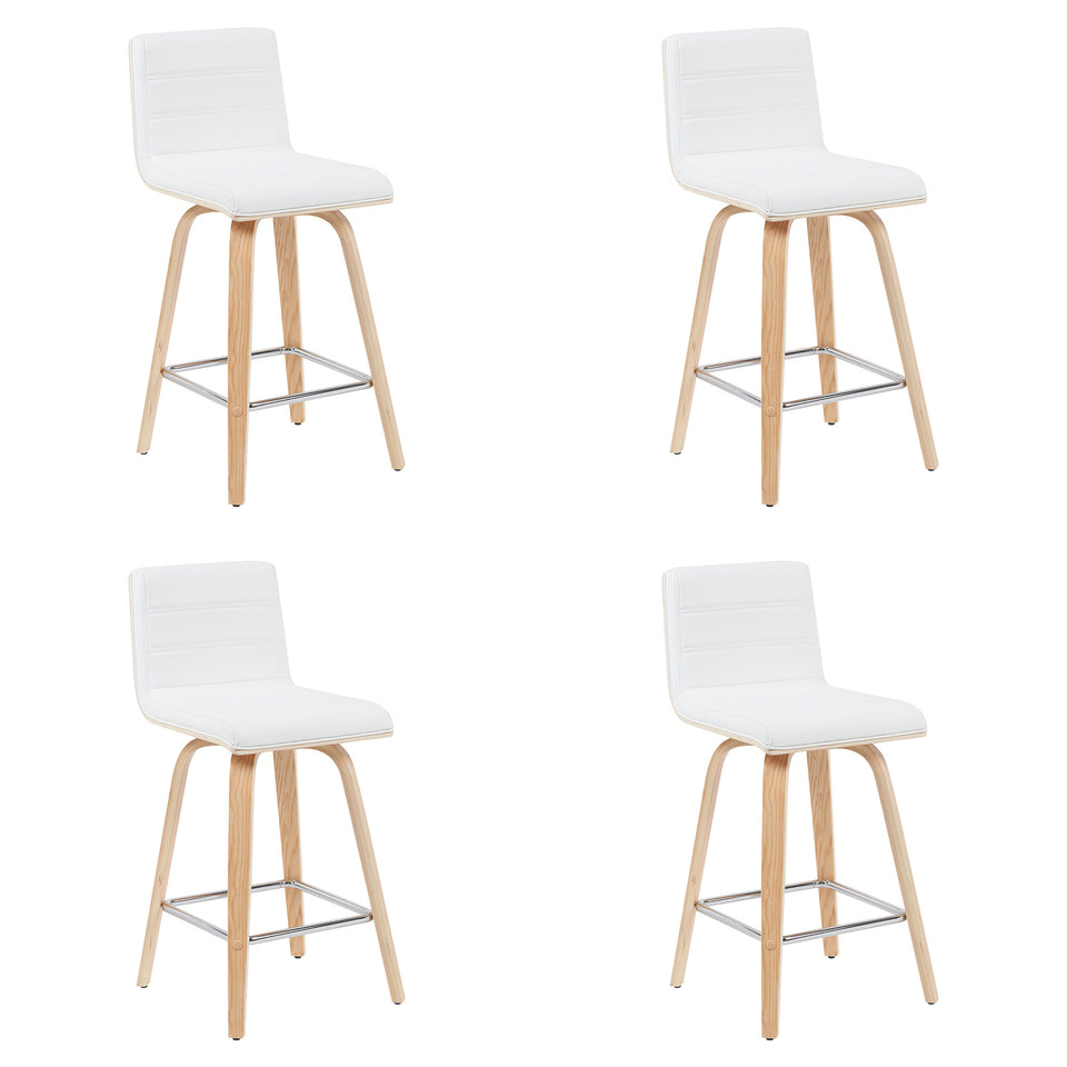 Vienna Swivel Counter Stool - Set of 4