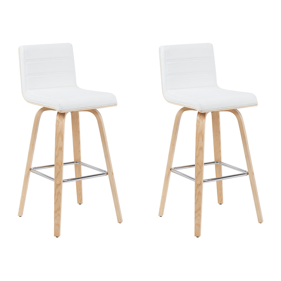 Vienna Swivel Bar Stool - Set of 2