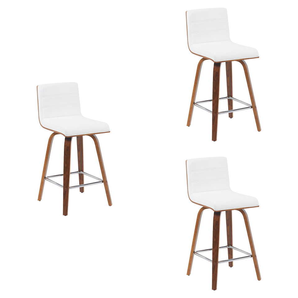 Vienna Swivel Counter Stool - Set of 3