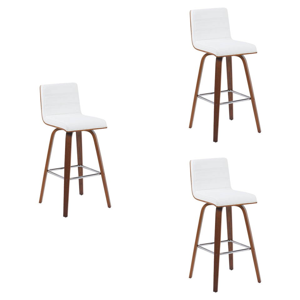 Vienna Swivel Bar Stool - Set of 3